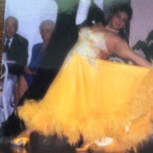 Ballroom dance competition dress